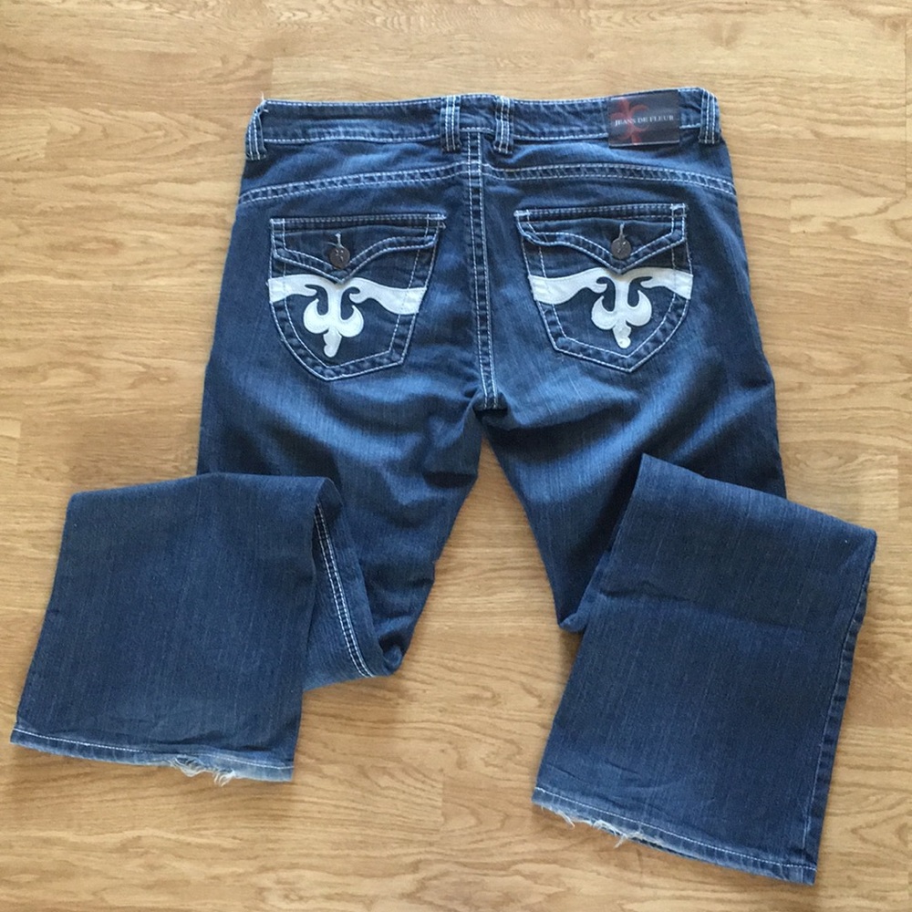 Dark jeans, sz 15, fit more like 11/13